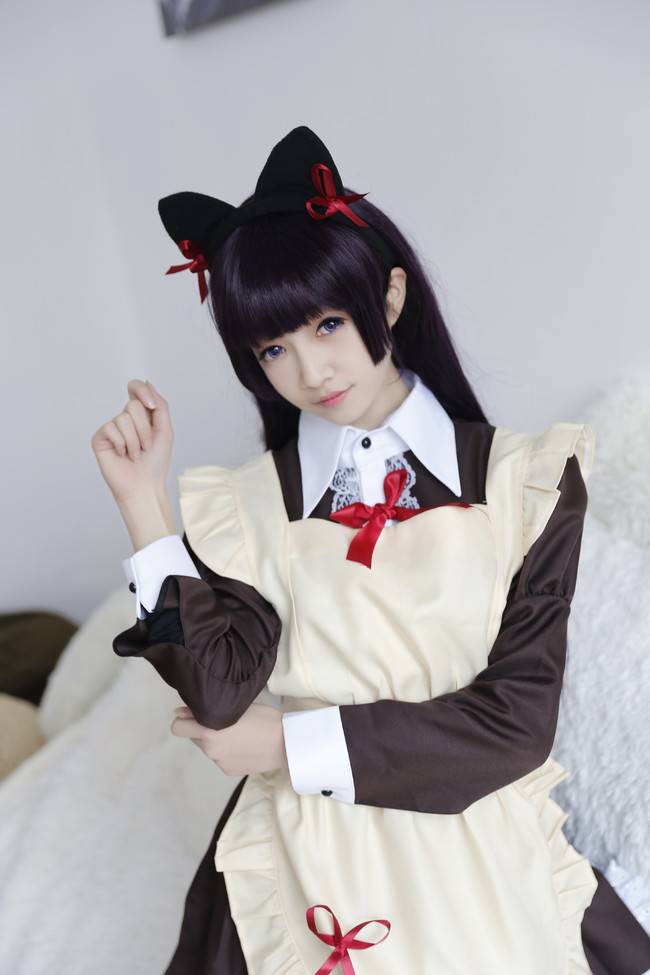 Cosplay福利/【黑猫女仆】祝自己17岁生日快乐w