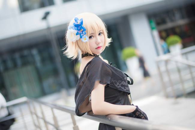 Cosplay福利/【cicf场照】fgo贞德礼服