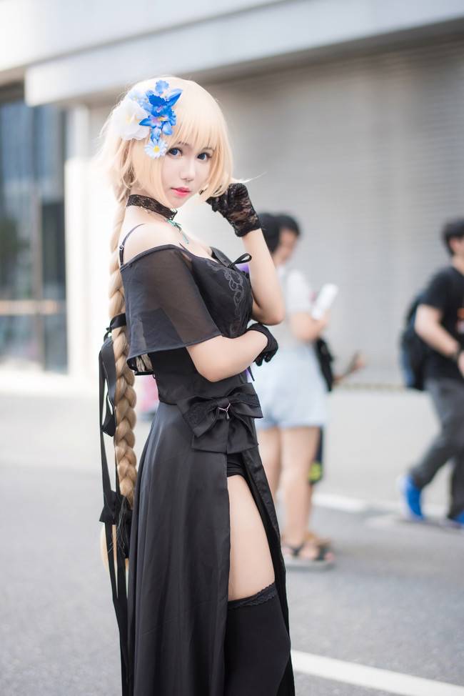 Cosplay福利/【cicf场照】fgo贞德礼服