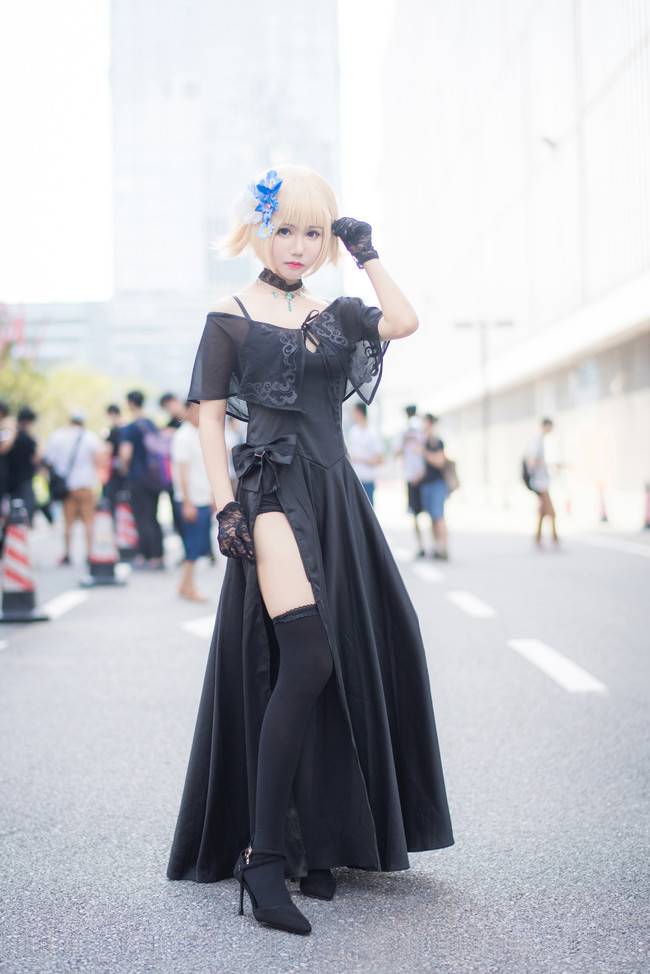 Cosplay福利/【cicf场照】fgo贞德礼服