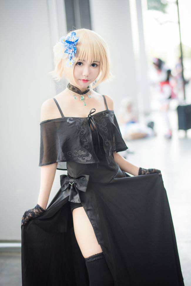 Cosplay福利/【cicf场照】fgo贞德礼服