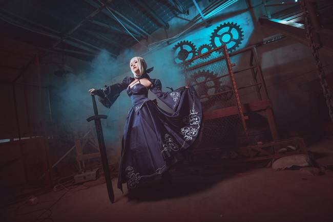 Cosplay福利/Saber Arturia Pendragon 三破