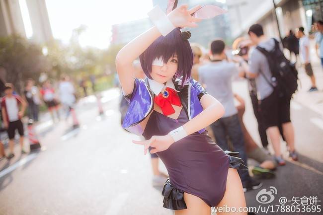 Cosplay福利/中二病也要谈恋爱 小鸟游六花 兔女郎腿控