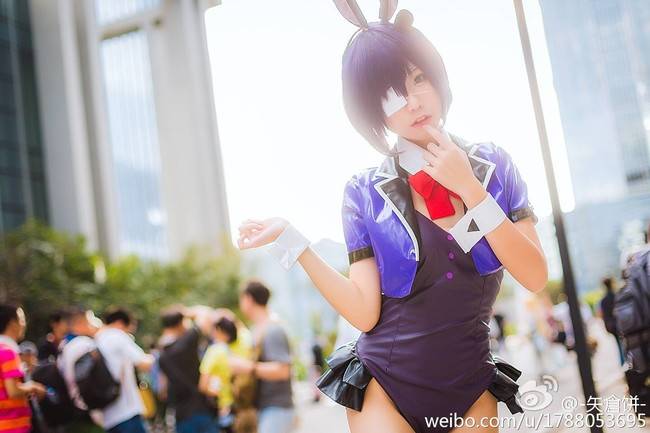 Cosplay福利/中二病也要谈恋爱 小鸟游六花 兔女郎腿控