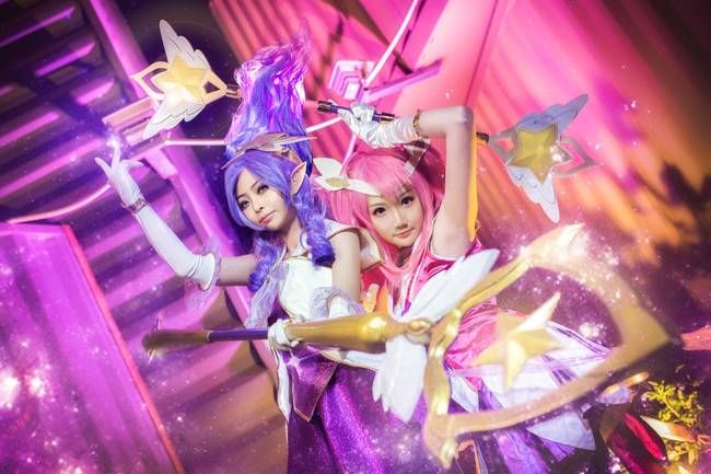 Cosplay福利/『英雄联盟』魔法少女拉克丝