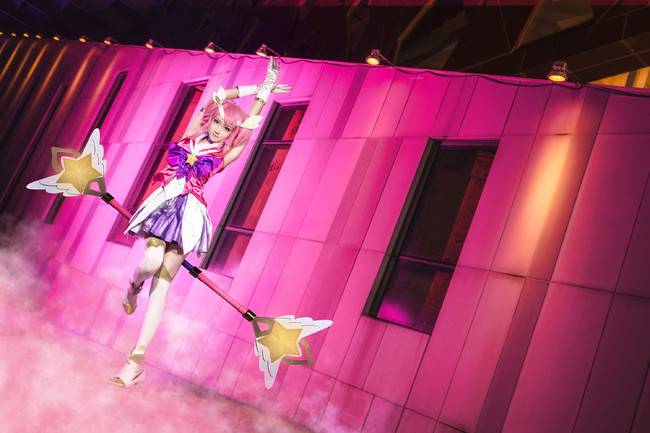 Cosplay福利/『英雄联盟』魔法少女拉克丝