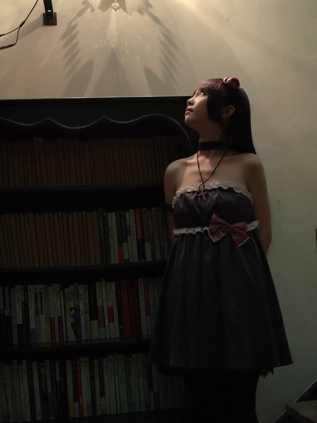 Cosplay福利/我的妹妹哪有这么可爱!五更琉璃黑猫性感睡衣cosplay私房福利