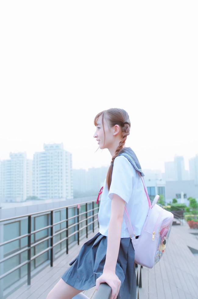 Cosplay福利/双马尾萝莉JK制服日常cosplay福利图片美腿贫乳福利