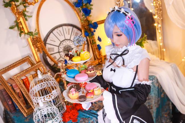 Cosplay福利/蕾姆萝莉女仆