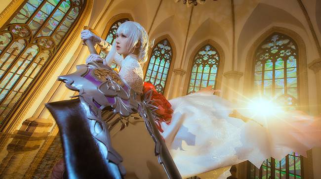 Cosplay福利/《死亡爱丽丝》白雪姬cosplay