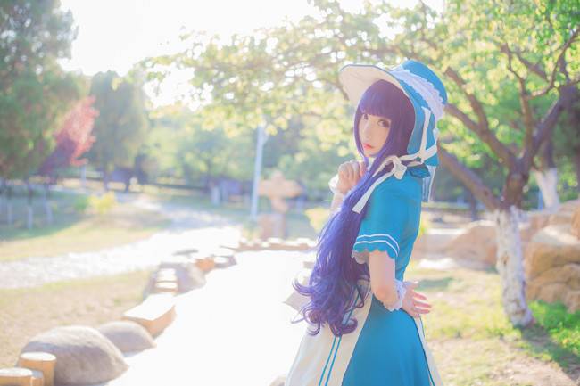 Cosplay福利/大道寺知世同人洋装