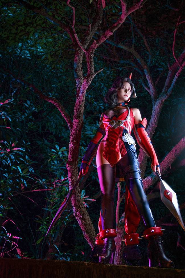 Cosplay福利/【王者荣耀】荆轲VS安琪拉@。@！