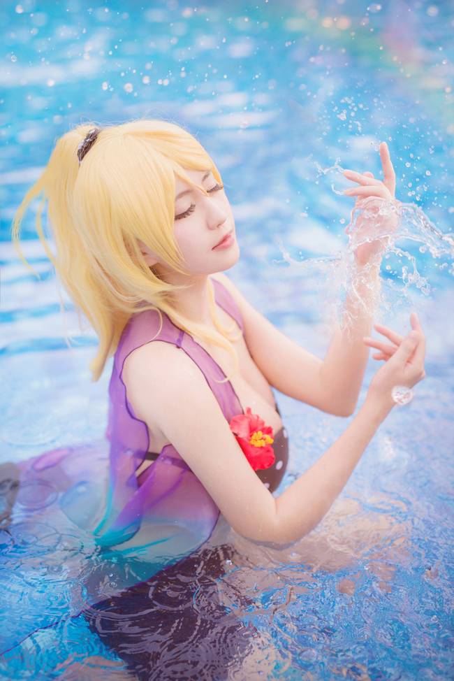 Cosplay福利/LoveLive!绚濑绘里萝莉胖次福利cosplay