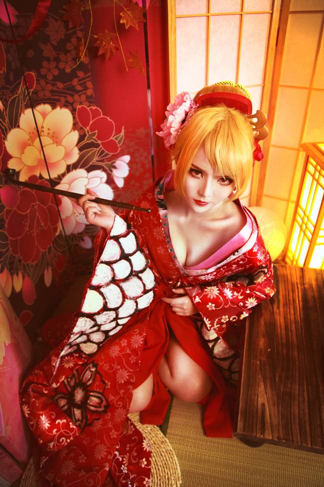 Cosplay福利/性感美女巨乳美腿福利VOCALOID镜音铃cosplay番号