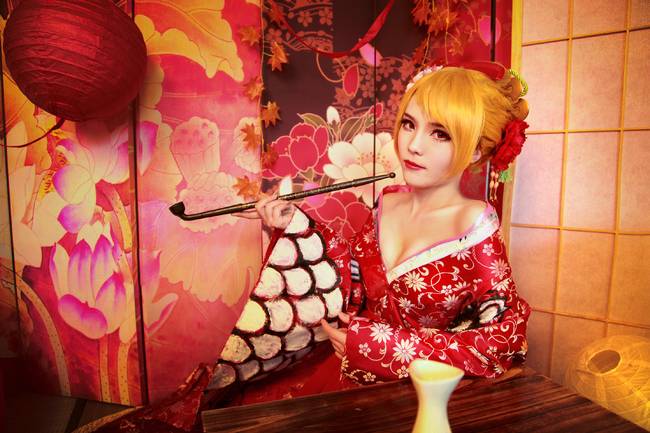 Cosplay福利/性感美女巨乳美腿福利VOCALOID镜音铃cosplay番号