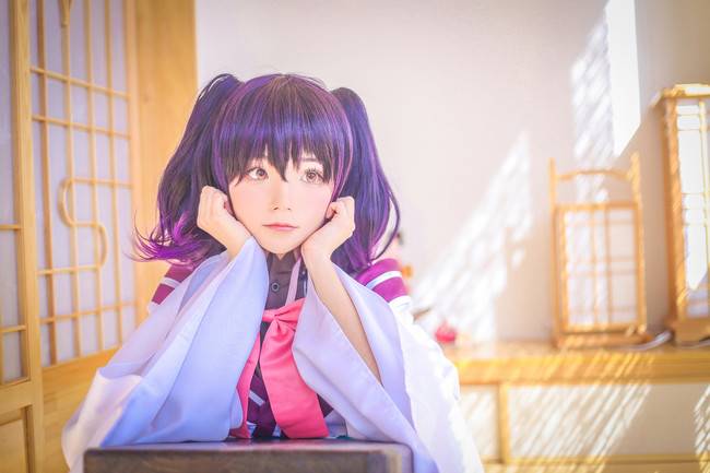 Cosplay福利/Urara 迷路帖 角色:雪见小梅 Cn:洛霁无 摄影:肆品