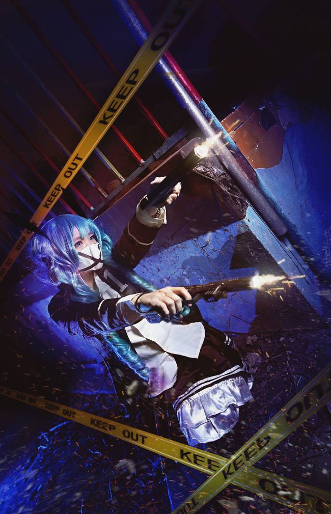 Cosplay福利/秘密警察cosplay 角色:初音未来 Cn:此方