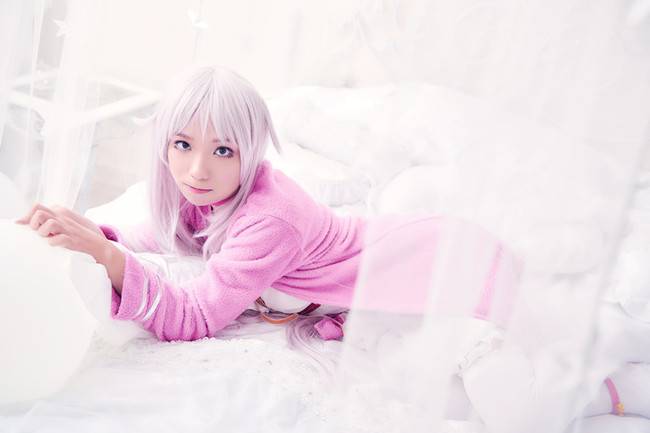 Cosplay福利/萝莉美腿白丝私房福利「K」猫cosplay集锦