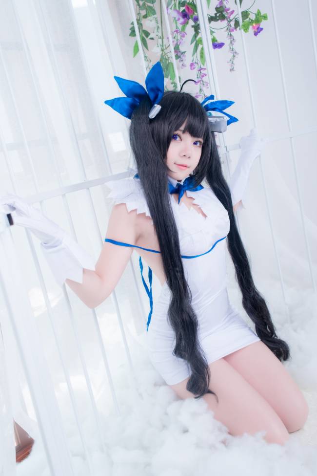 Cosplay福利/在地下城寻求邂逅是否搞错了什么 赫斯缇雅美女爆乳cosplay