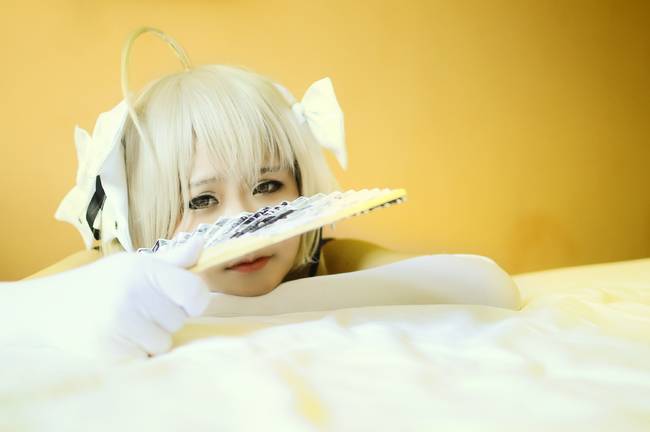 Cosplay福利/缘之空春日野穹旗袍白丝美腿cosplay私房福利