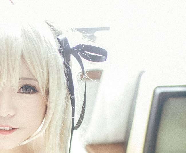 Cosplay福利/萝莉娘缘之空春日野穹巨乳cosplay福利