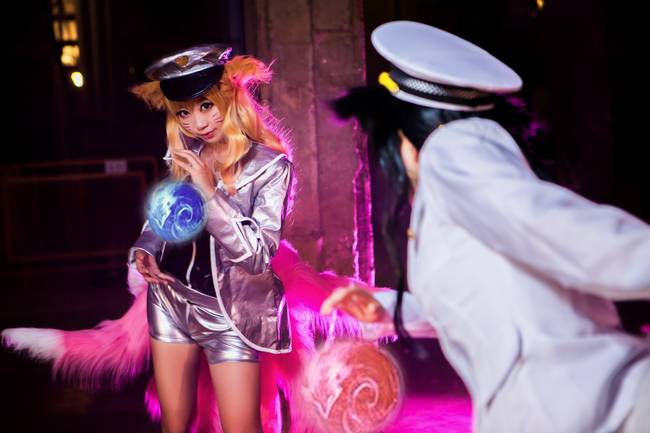 Cosplay福利/英雄联盟九尾妖狐阿狸cosplay福利