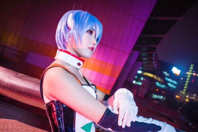 Cosplay福利/新世纪福音战士 绫波丽萌娘美腿cosplay福利