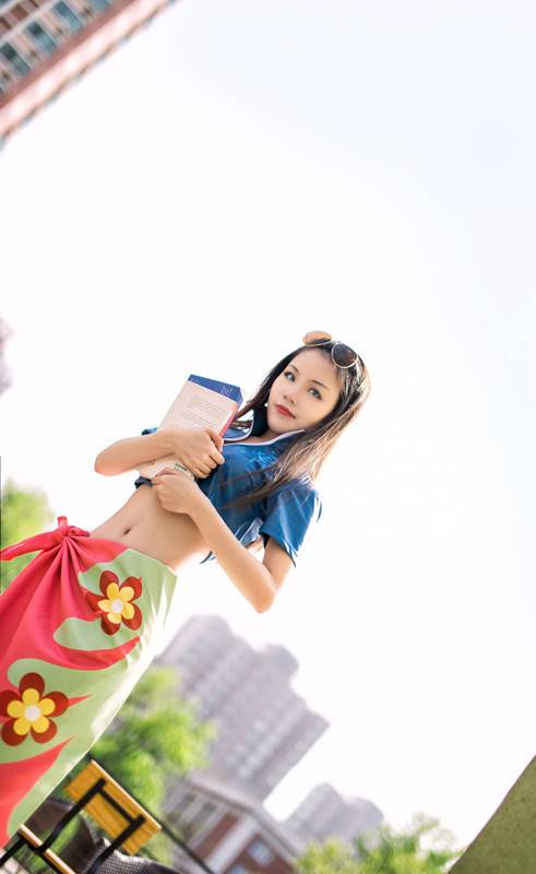 Cosplay福利/性感火辣美女海贼王妮可·罗宾巨乳美腿cosplay福利