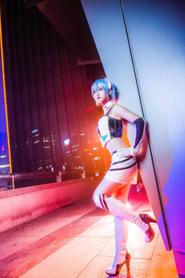 Cosplay福利/新世纪福音战士 绫波丽萌娘美腿cosplay福利