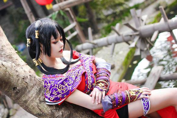 Cosplay福利/秦时明月赤练御姐美腿福利cosplay图片