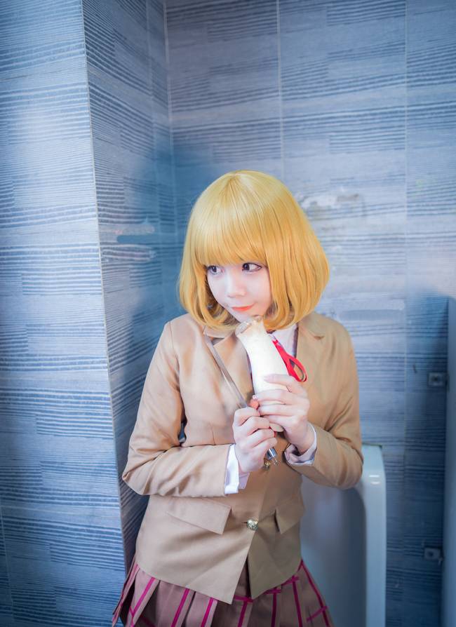 Cosplay福利/监狱学园绿川花 萝莉制服控cosplay福利诱惑