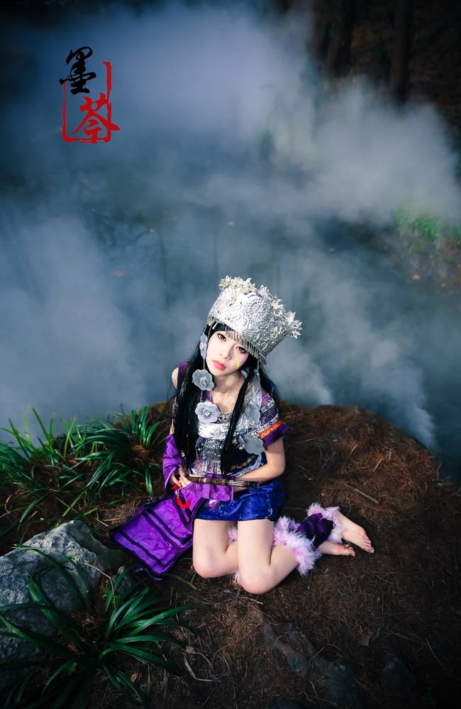 Cosplay福利/秦时明月 石兰 性感美女大白腿cosplay福利