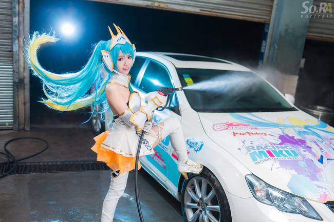 Cosplay福利/宅男女神VOCALOID初音未来御姐长腿cosplay福利