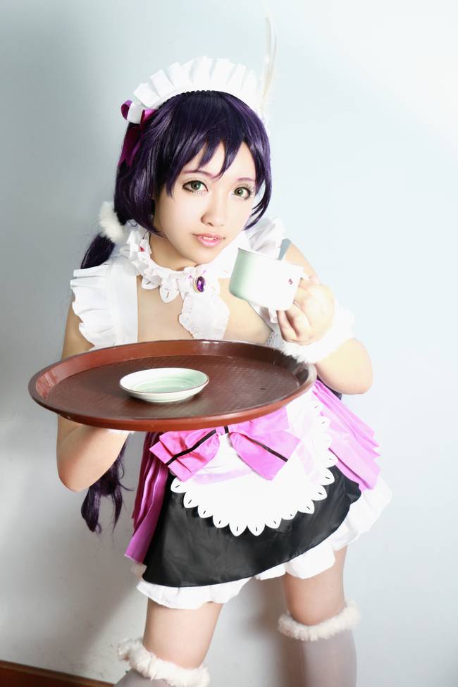 Cosplay福利/LoveLive!绚濑绘里百合巨乳cosplay福利