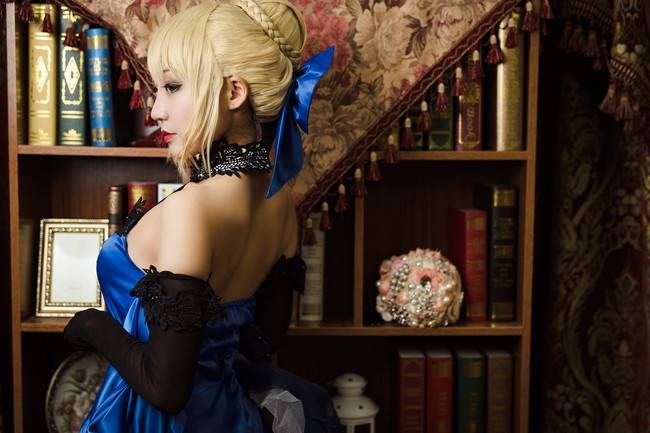Cosplay福利/fate/extella设定集小礼服
