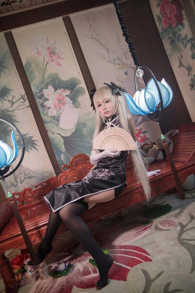 Cosplay福利/缘之空 穹妹旗袍