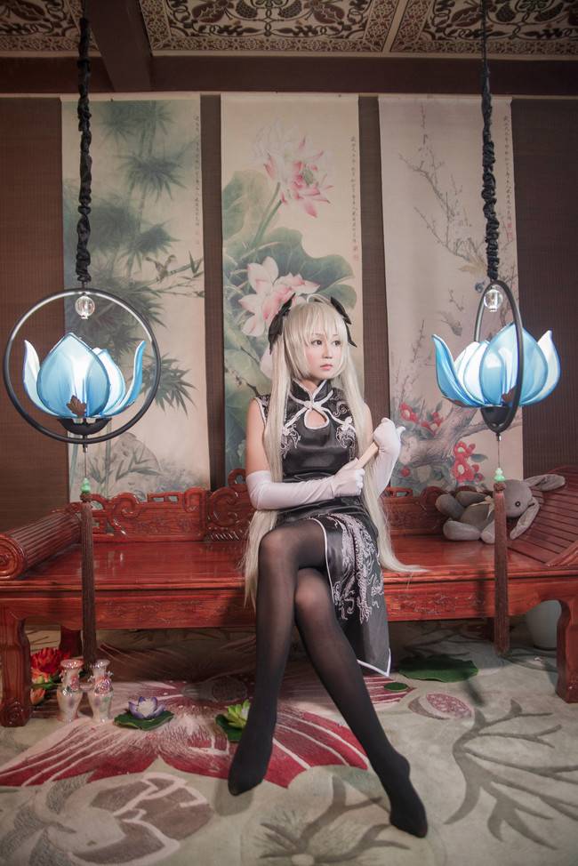 Cosplay福利/缘之空 穹妹旗袍