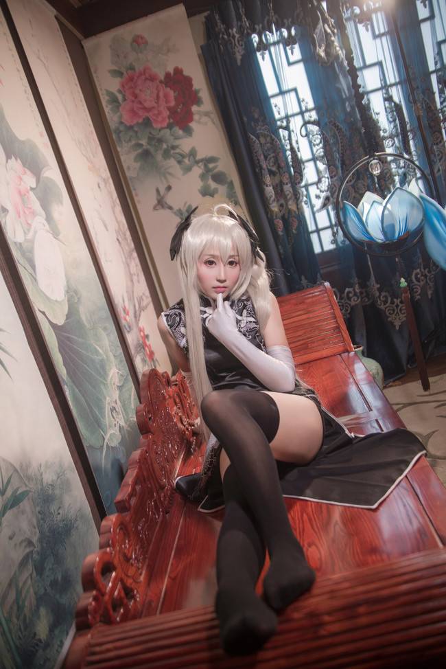 Cosplay福利/缘之空 穹妹旗袍