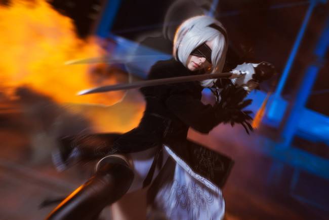 Cosplay福利/尼尔机械纪元 2BCOS 御姐连体泳装