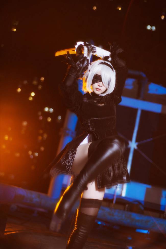 Cosplay福利/尼尔机械纪元 2BCOS 御姐连体泳装