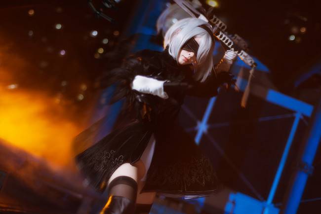 Cosplay福利/尼尔机械纪元 2BCOS 御姐连体泳装