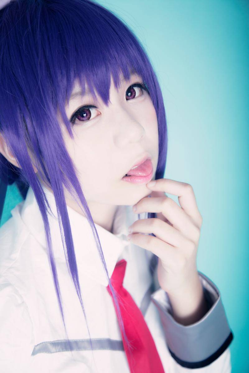 Cosplay福利/福利娘和小黄油更配哦！「末日素描」美少女福利COS