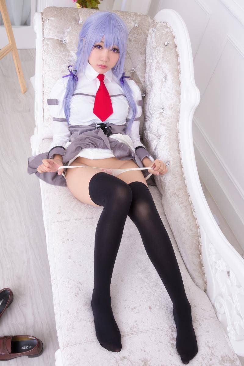 Cosplay福利/福利娘和小黄油更配哦！「末日素描」美少女福利COS