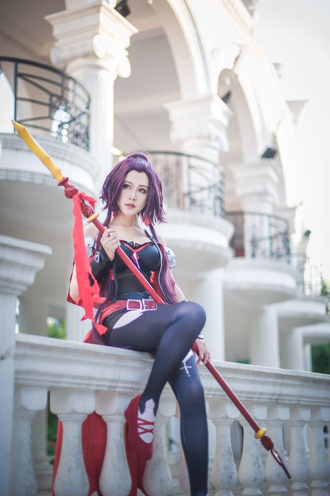 Cosplay福利/全职高手 角色:寒烟柔 Cn:桃昔 摄影:挽歌