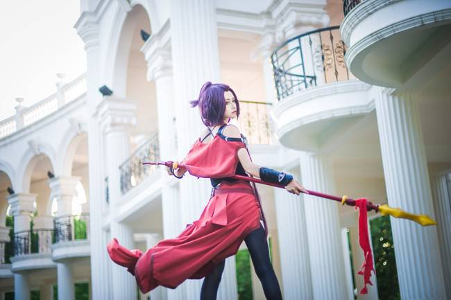 Cosplay福利/全职高手 角色:寒烟柔 Cn:桃昔 摄影:挽歌