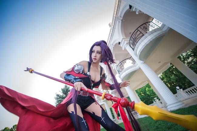 Cosplay福利/全职高手 角色:寒烟柔 Cn:桃昔 摄影:挽歌