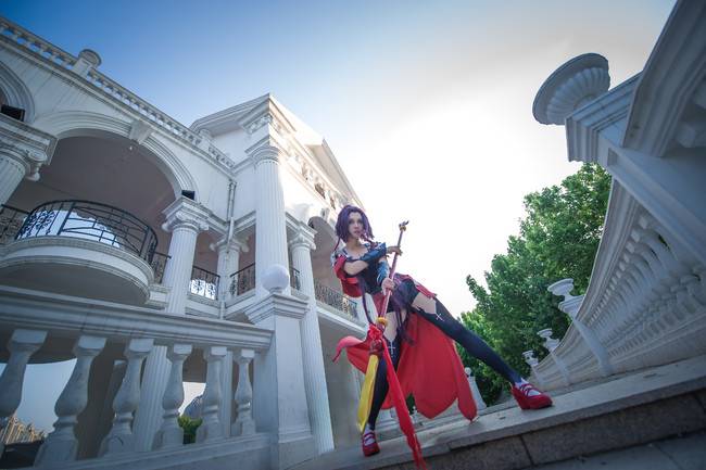 Cosplay福利/全职高手 角色:寒烟柔 Cn:桃昔 摄影:挽歌