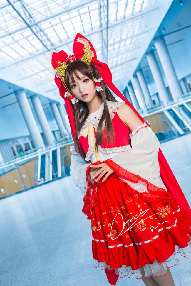 Cosplay福利/原作:东方Project 角色:博麗靈夢 Cn:此方