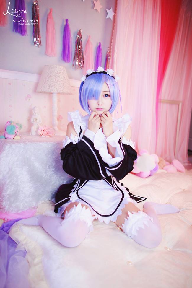 Cosplay福利/兰幼金 cos蕾姆