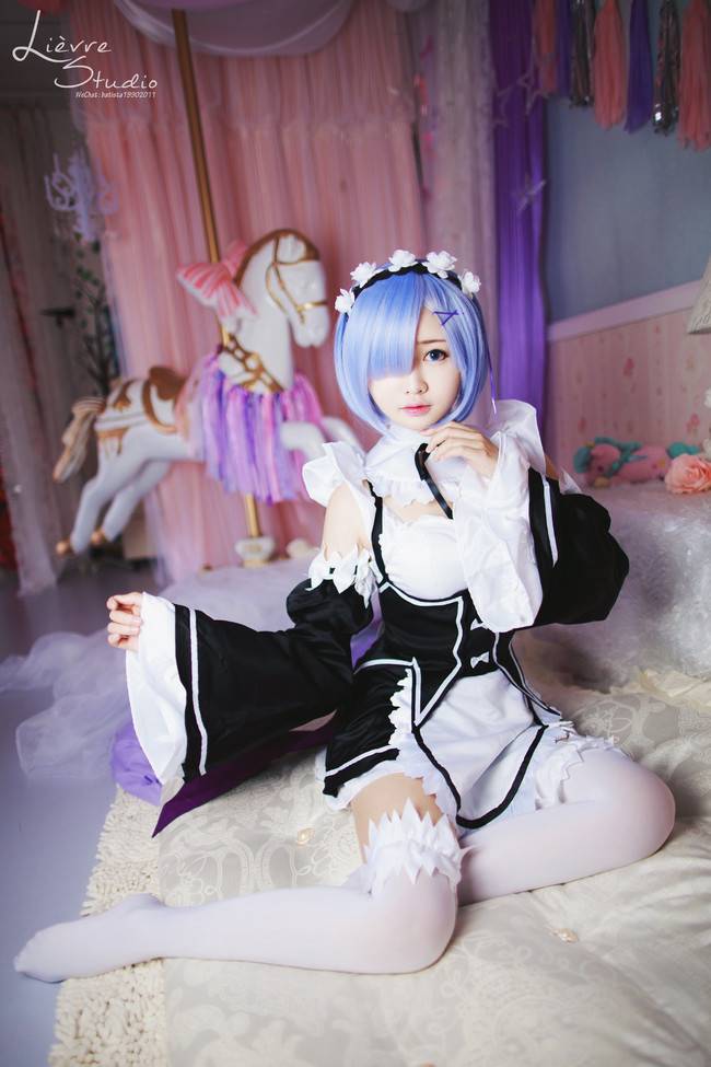 Cosplay福利/兰幼金 cos蕾姆